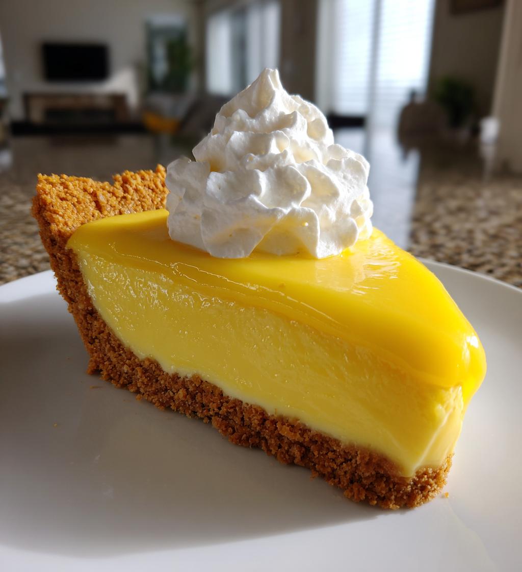 blender lemon pie