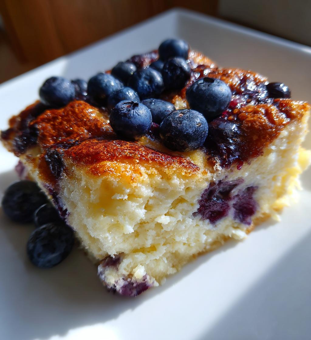 blueberry buttermilk pancake casserole