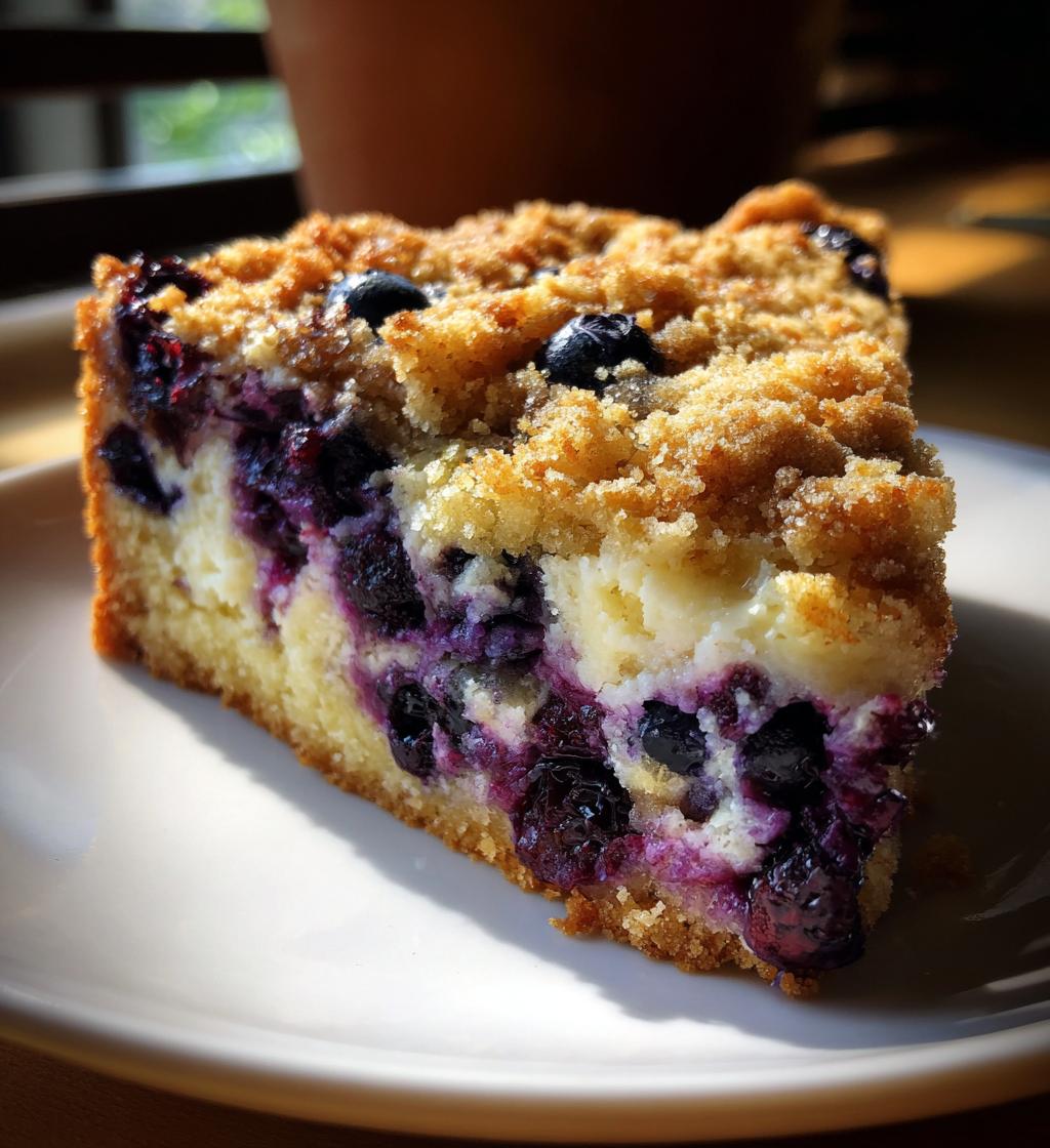 blueberry cheesecake crumb cake