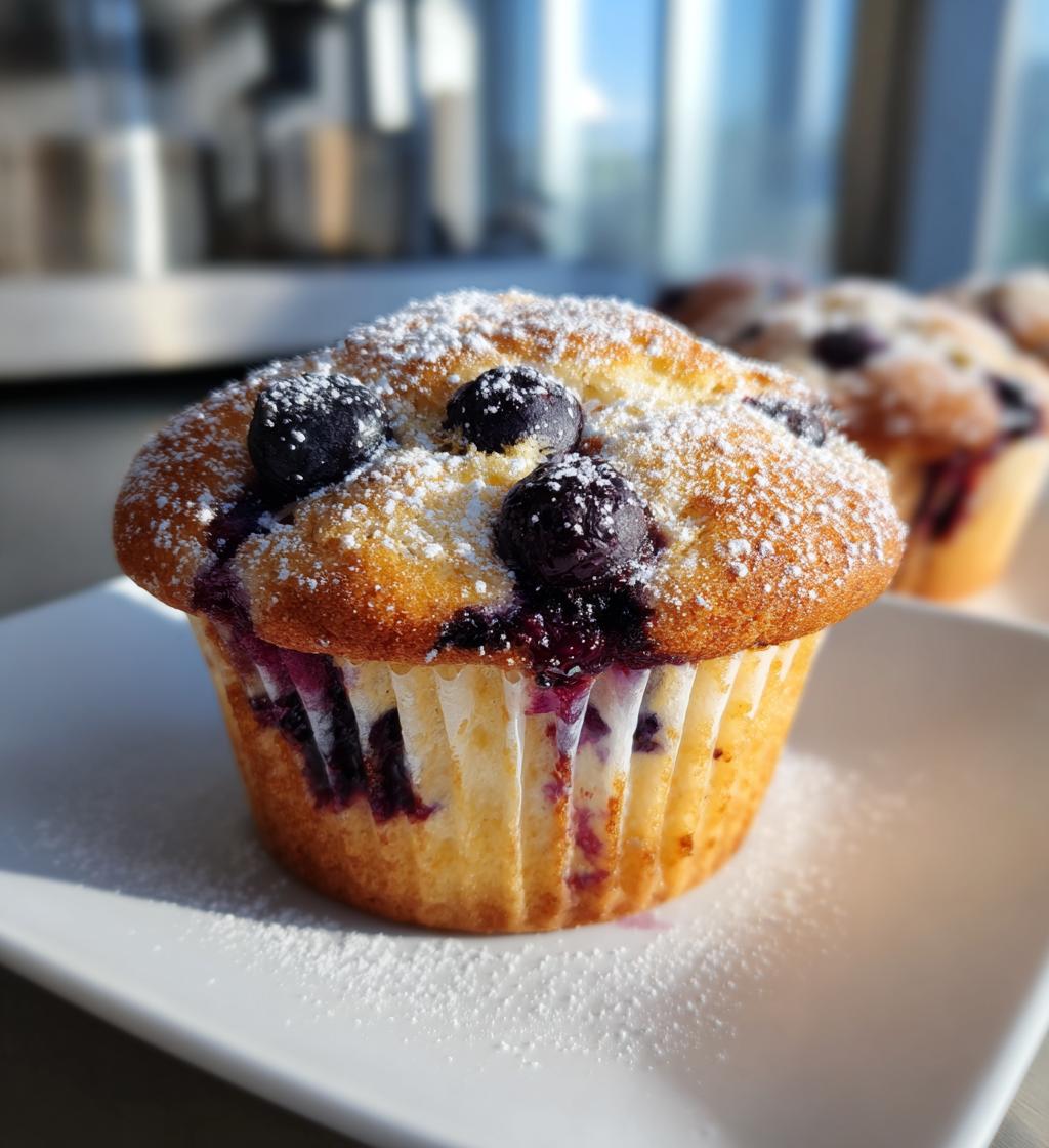 blueberry cream cheese muffins