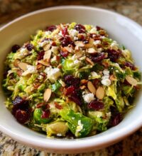 brussel sprout salad thanksgiving