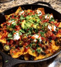 campfire nachos
