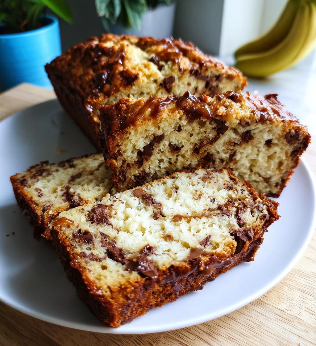 caramel macchiato banana bread