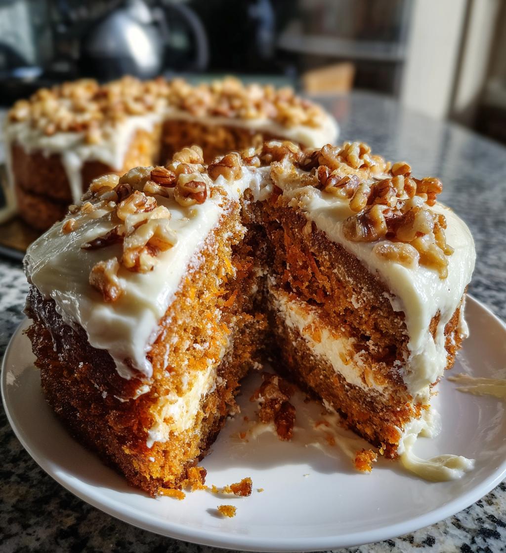 carrot cake cheesecake - detail 1