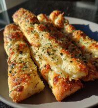 cheesy garlic breadsticks