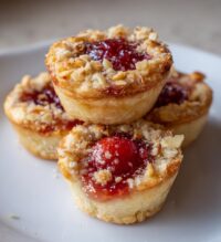 cherry bakewell tartlets