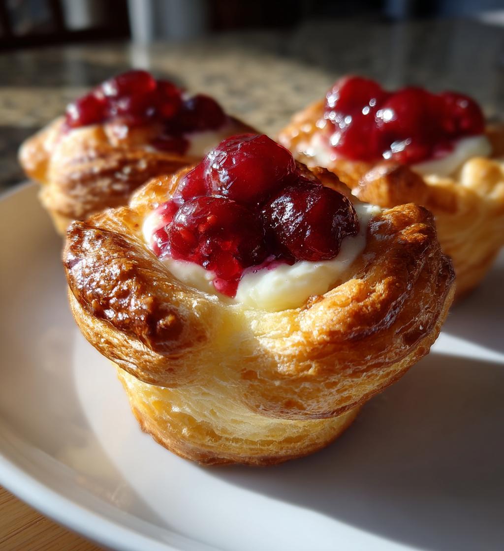 cherry cheese danish