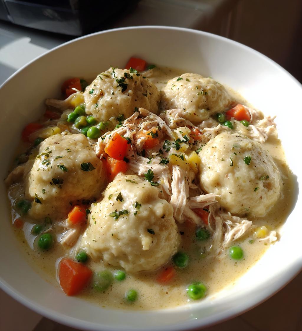 chicken and dumplings crockpot