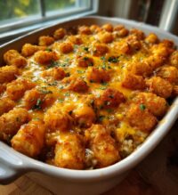 chicken and tater tot casserole recipe