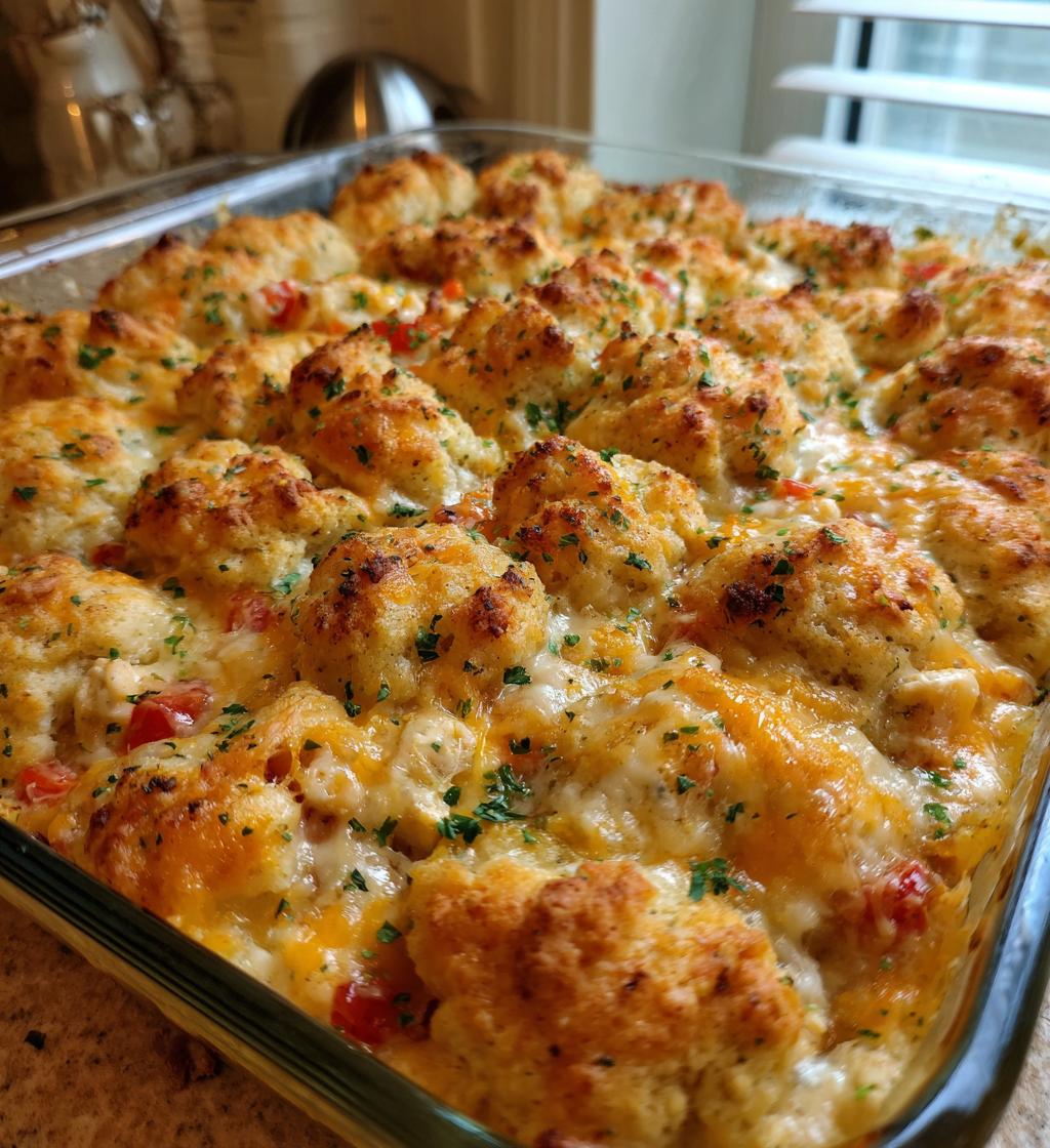 chicken bubble biscuit bake casserole