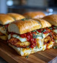 chicken parmesan sandwiches