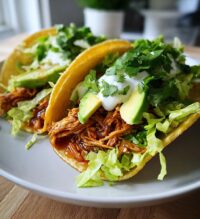 chicken tacos crockpot