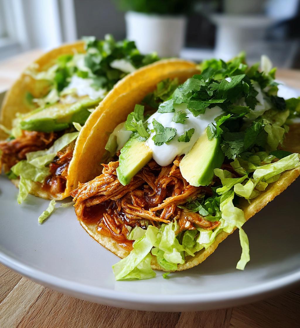 chicken tacos crockpot