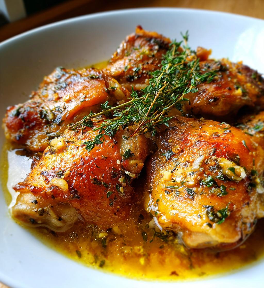 chicken thighs crockpot