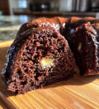 chocolate peanut butter bundt cake