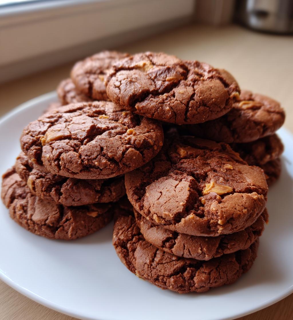 chocolate peanut butter cookies