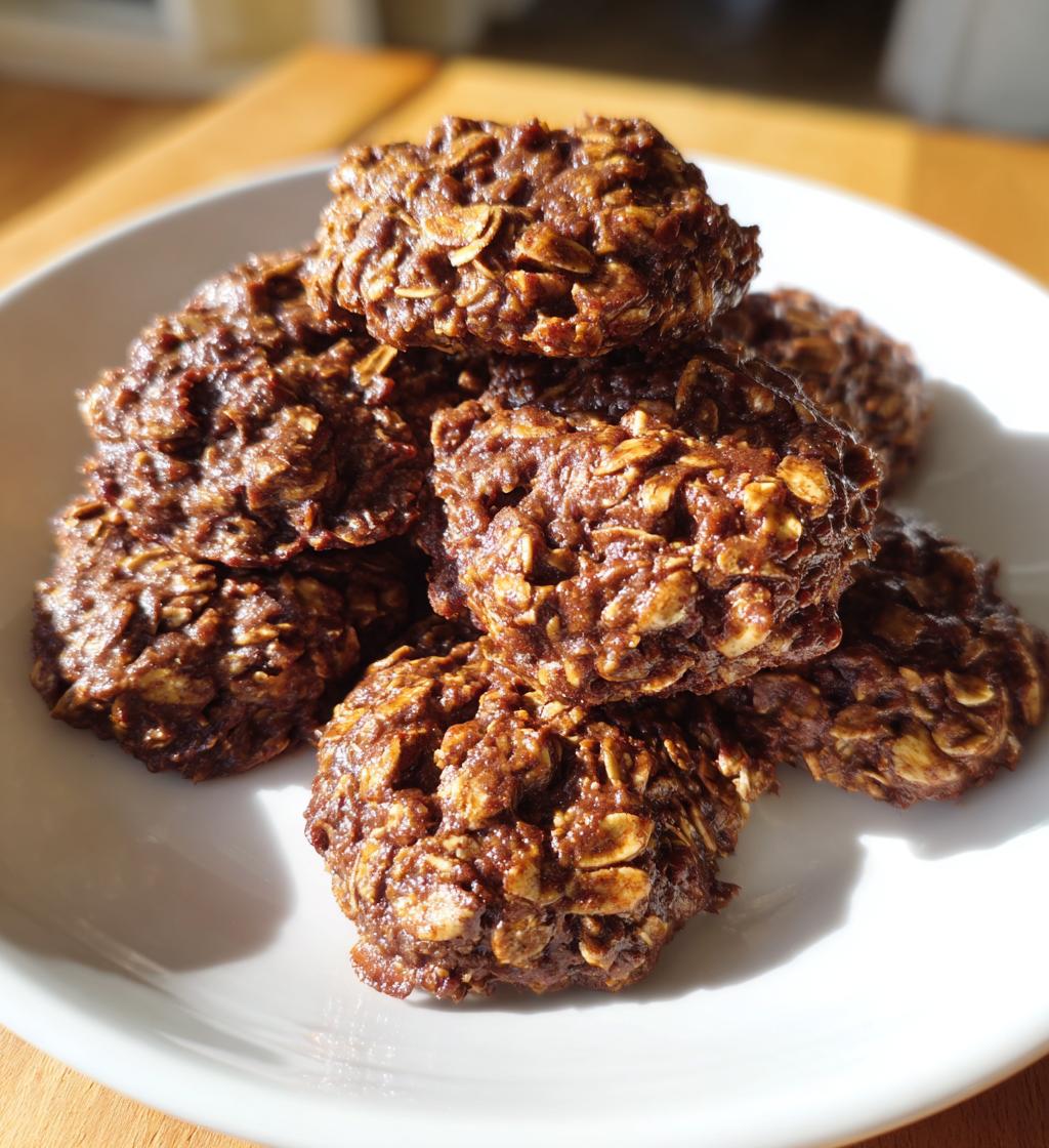 chocolate peanut butter no bake cookies recipe