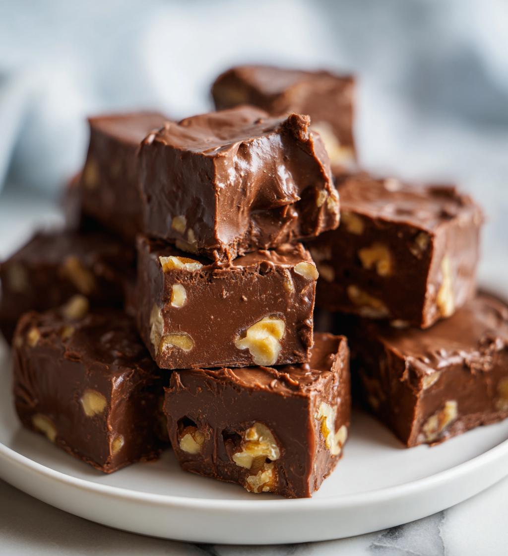chocolate walnut fudge