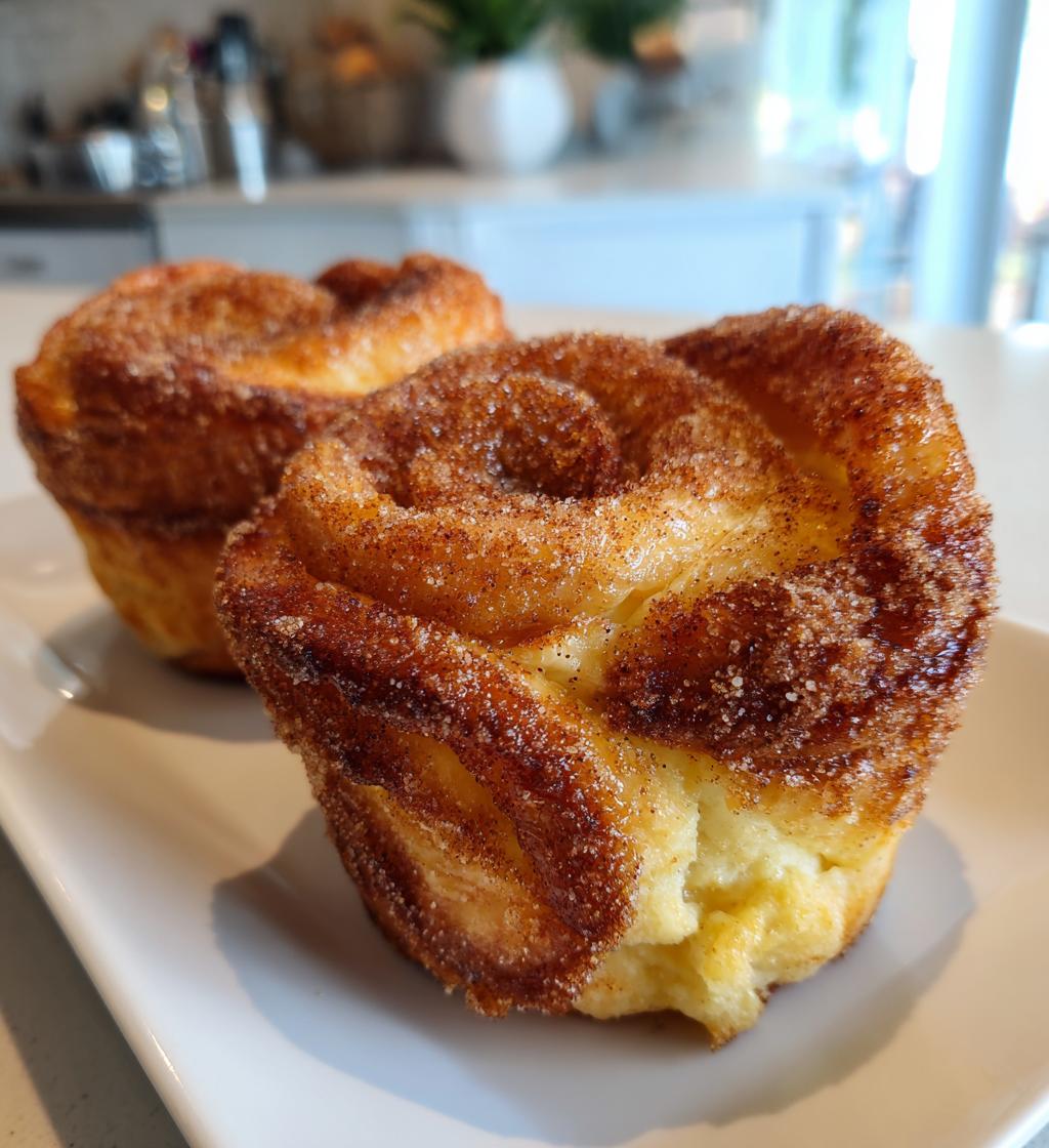 churro cruffins a delightful fusion of flavors