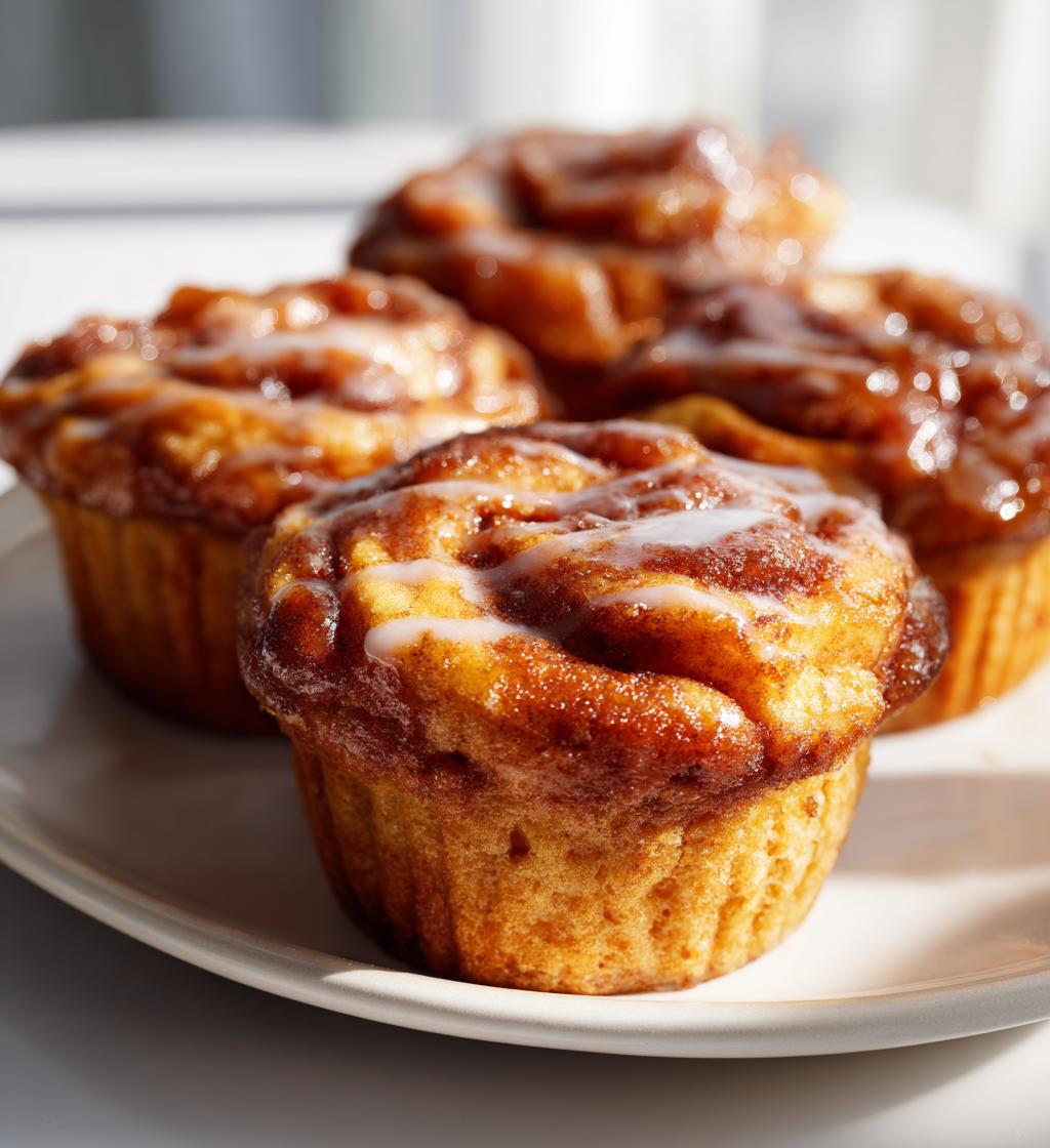 cinnamon roll muffins