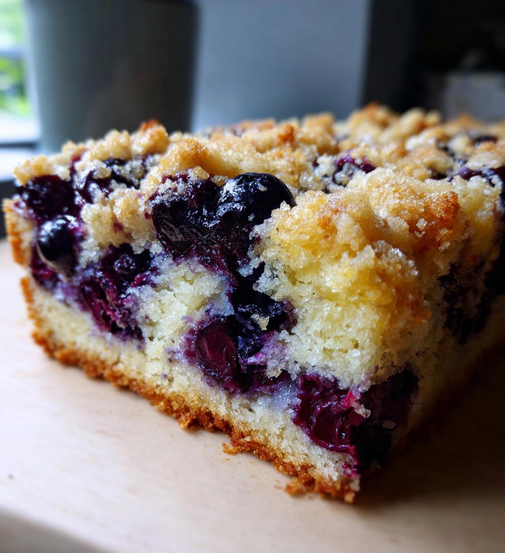 classic blueberry buckle recipe