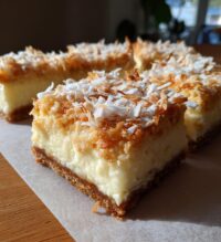 coconut cream bars