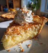 coconut custard pie