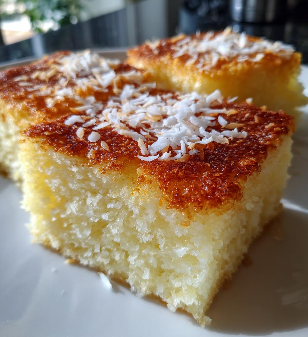 coconut mochi cake