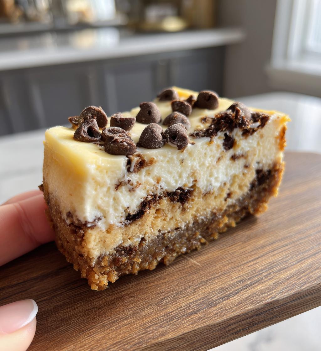 cookie dough cheesecake - detail 1