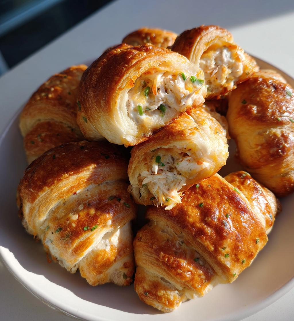 crab cheese filled crescent rolls