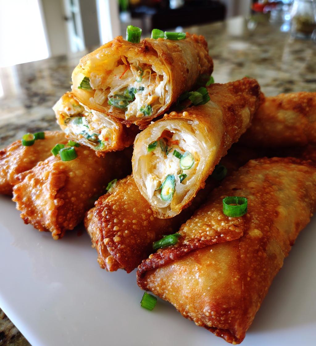 crab rangoon egg rolls