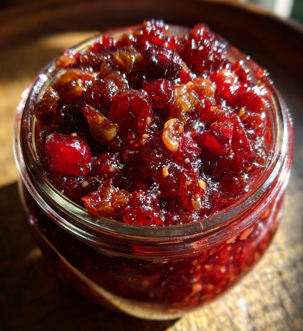 cranberry chutney recipe thanksgiving