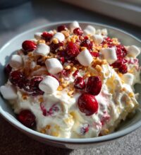 cranberry fluff salad thanksgiving