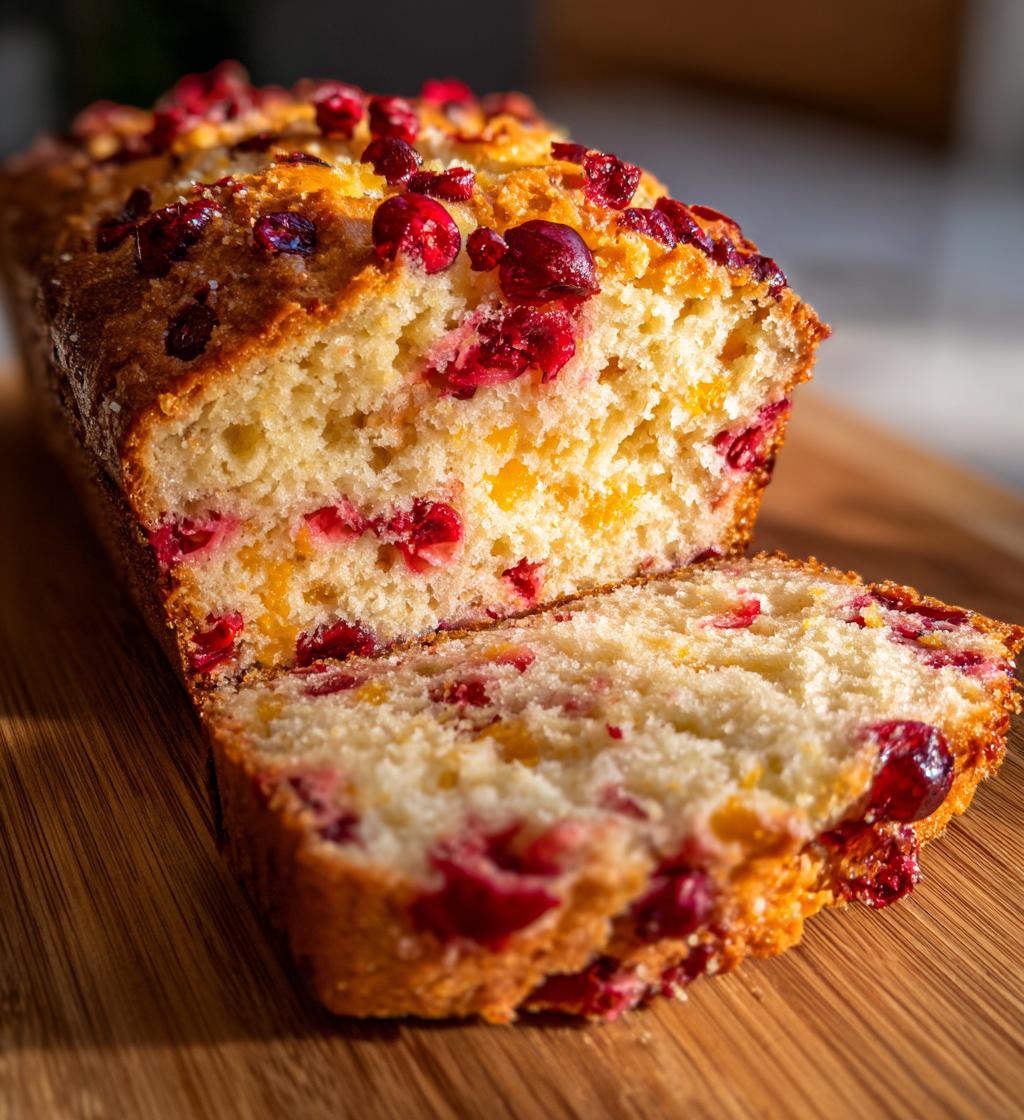 cranberry orange bread