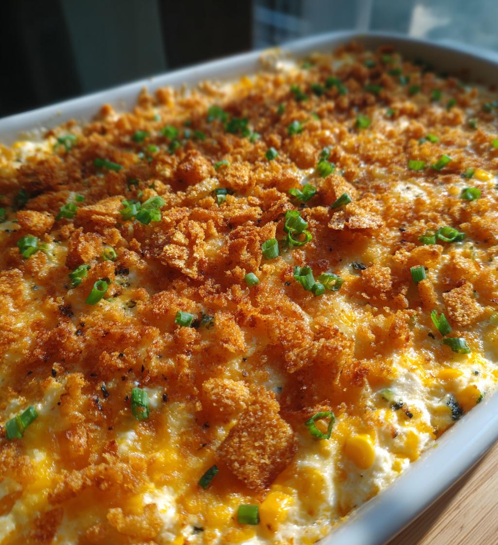 cream cheese corn casserole