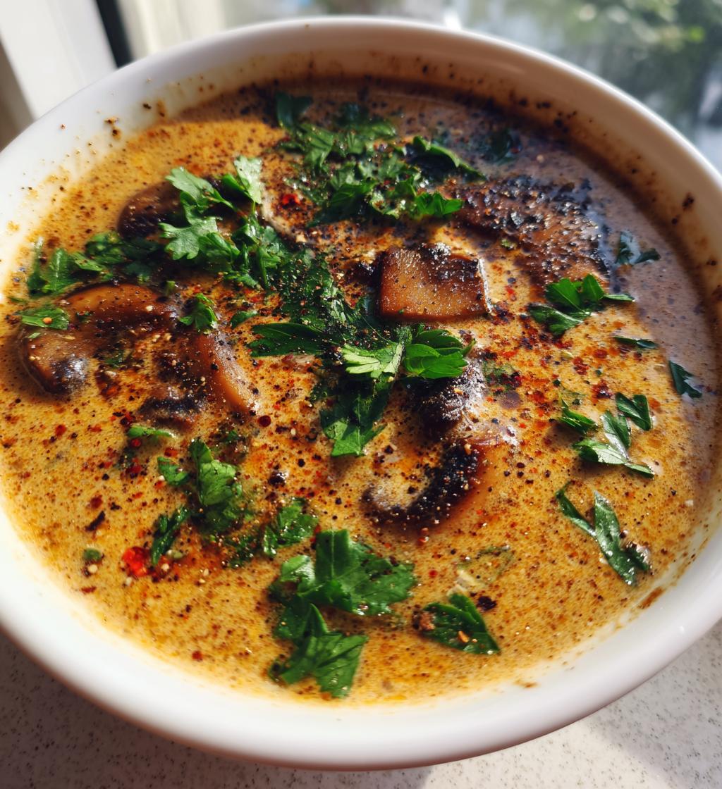 cream of mushroom soup homemade