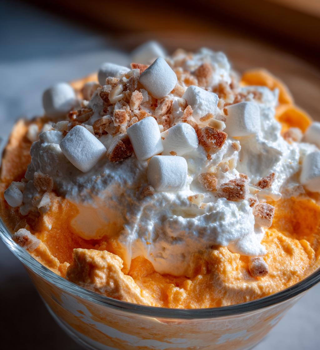 creamsicle orange fluff