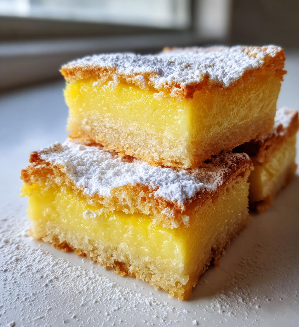 creamy lemon squares