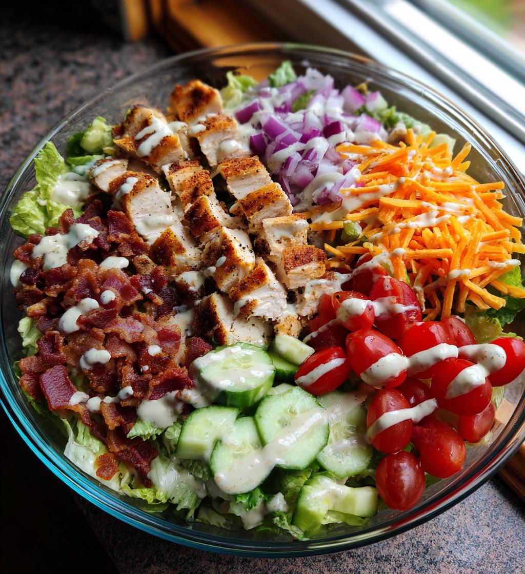 crispy chicken salad