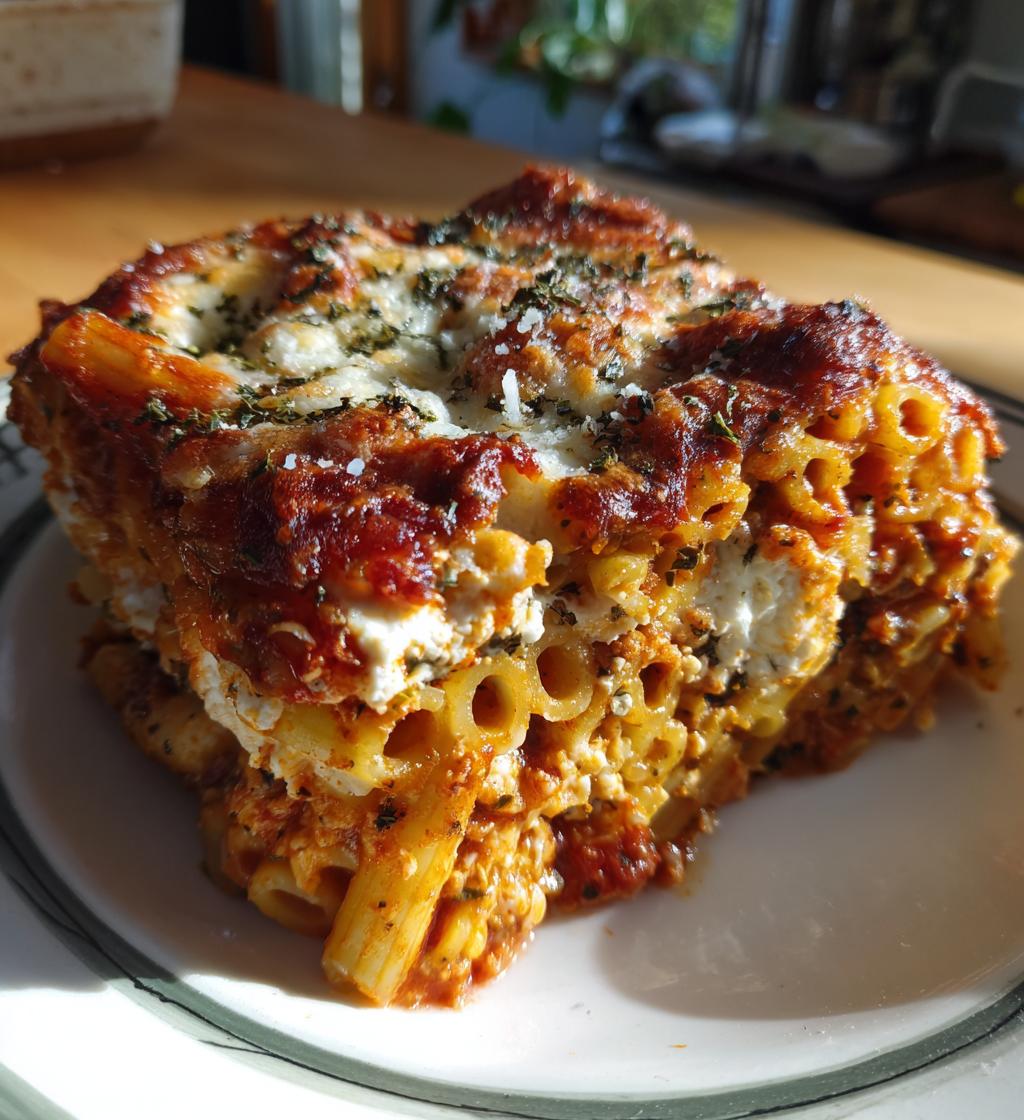 crockpot baked ziti