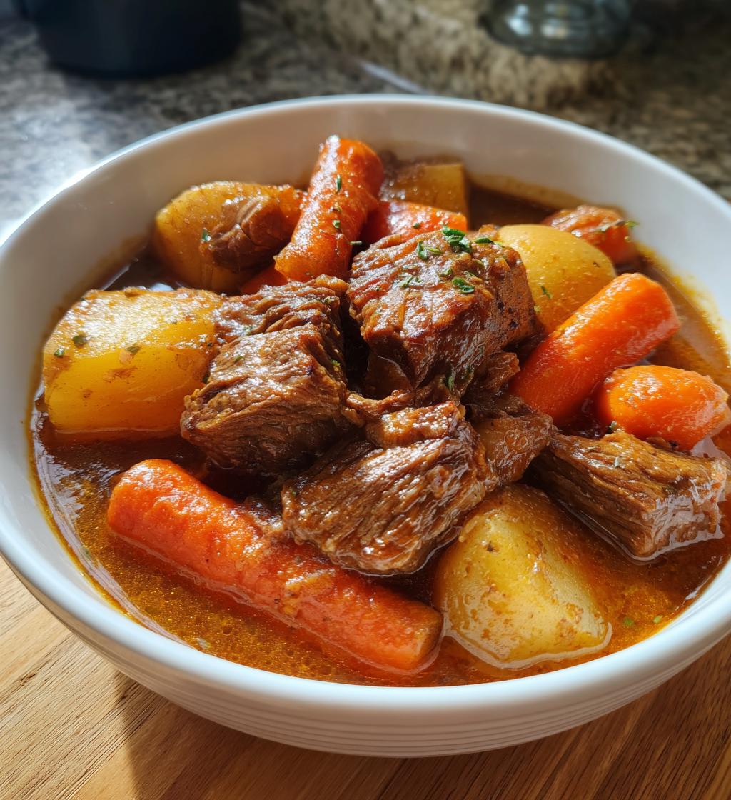 crockpot beef stew