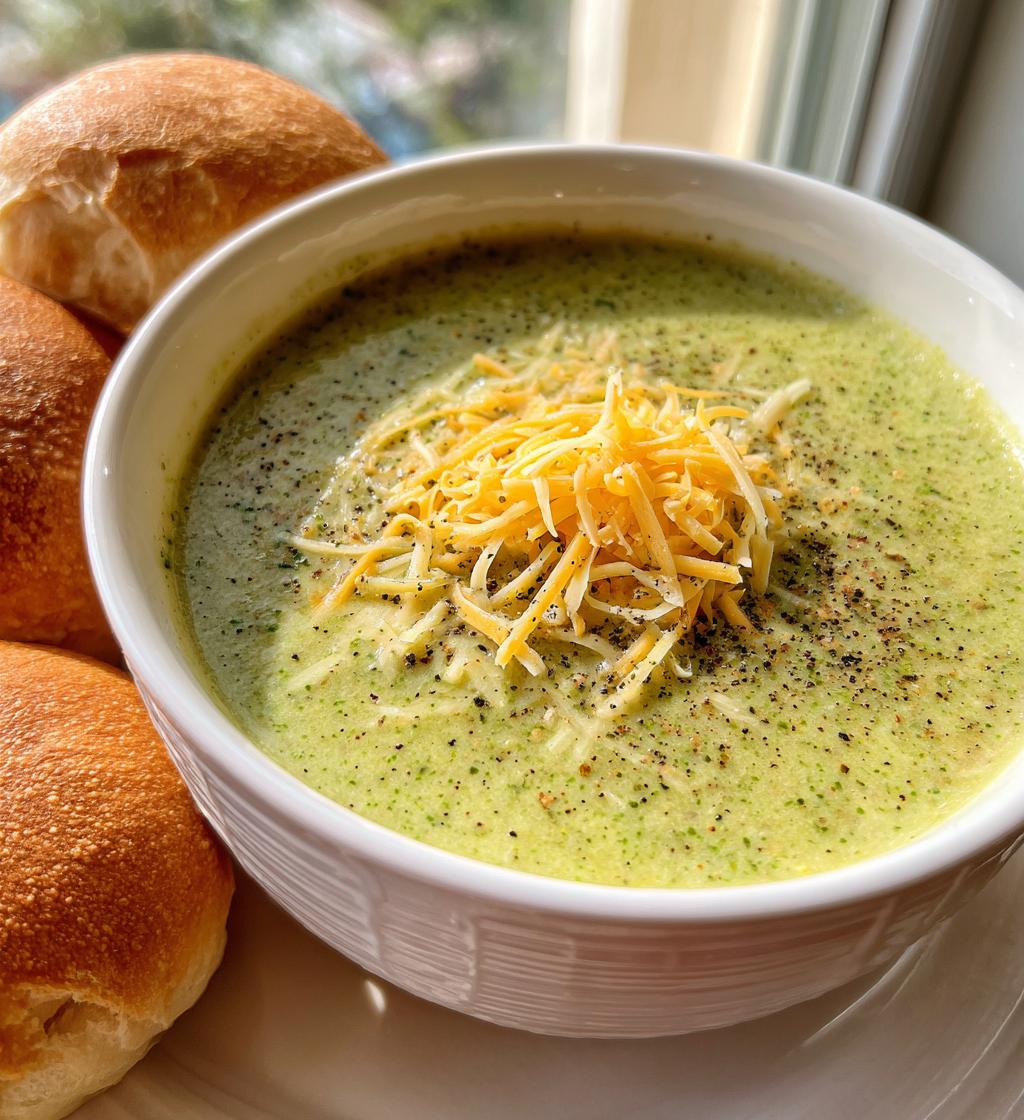 crockpot broccoli cheddar soup