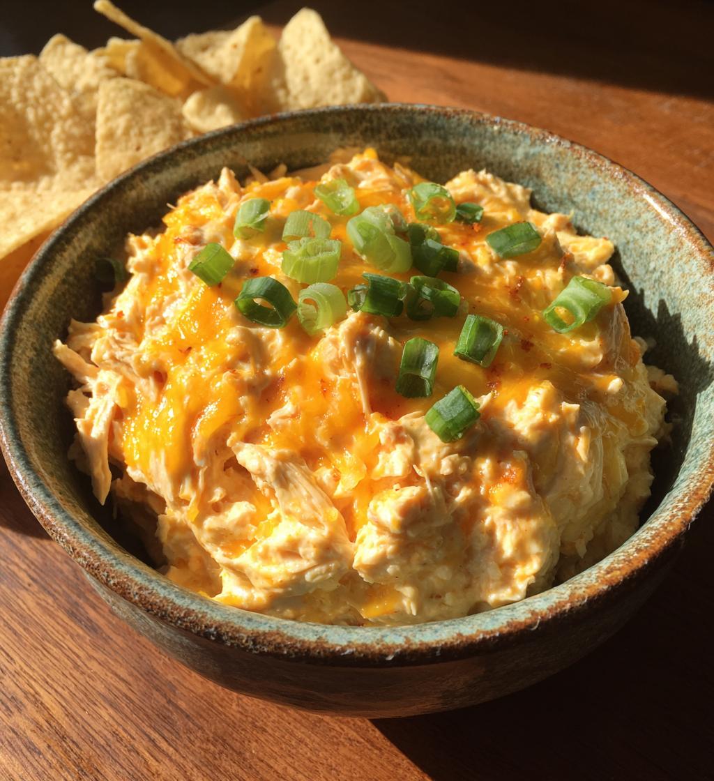 crockpot buffalo chicken dip