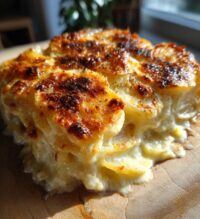 dads creamy cheesy au gratin potatoes