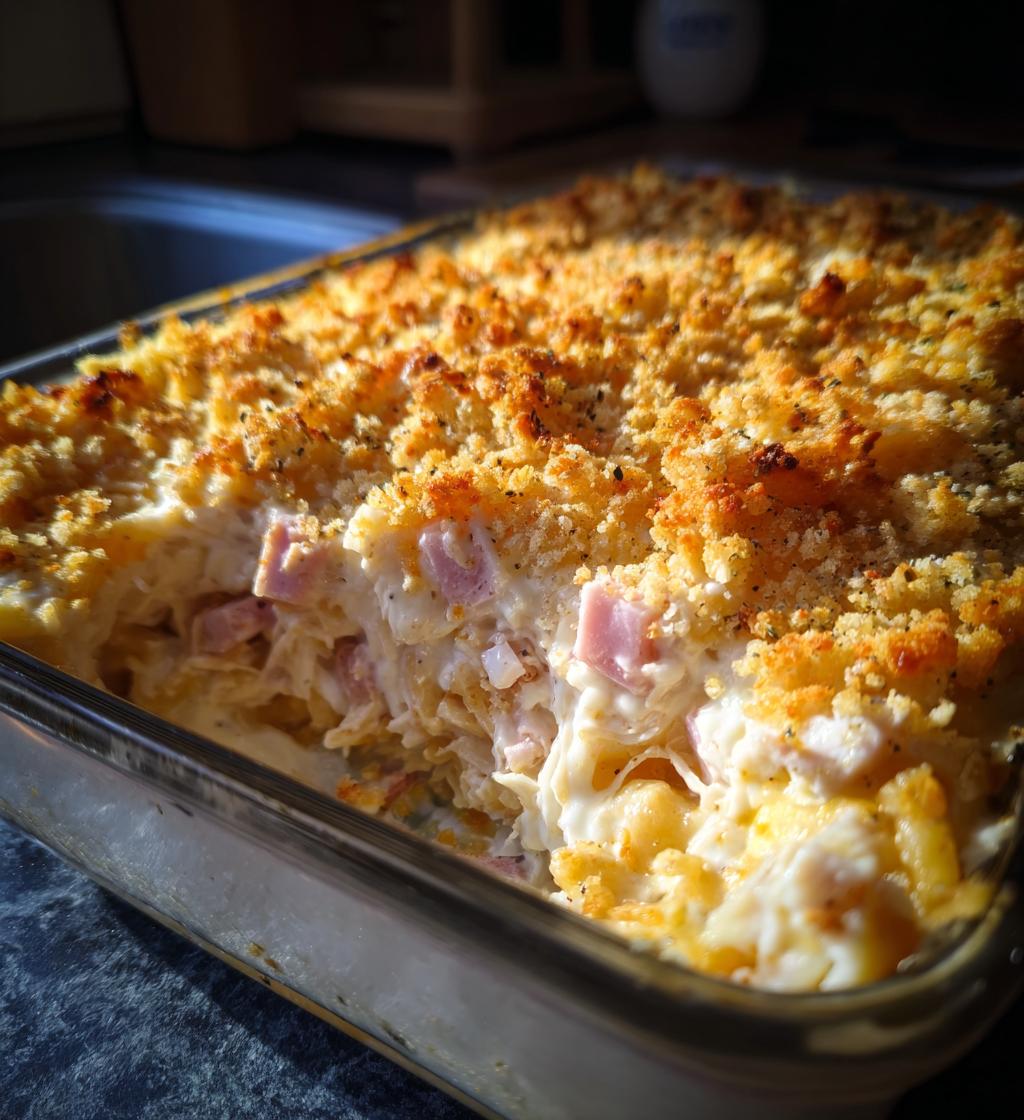 delicious chicken cordon bleu casserole recipe for family dinners