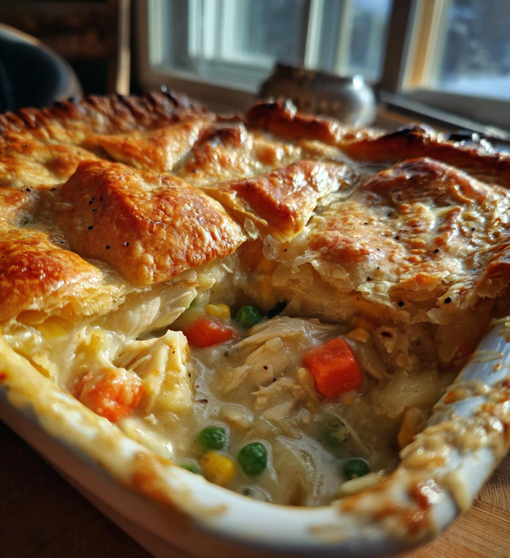 delicious chicken pot pi - detail 1