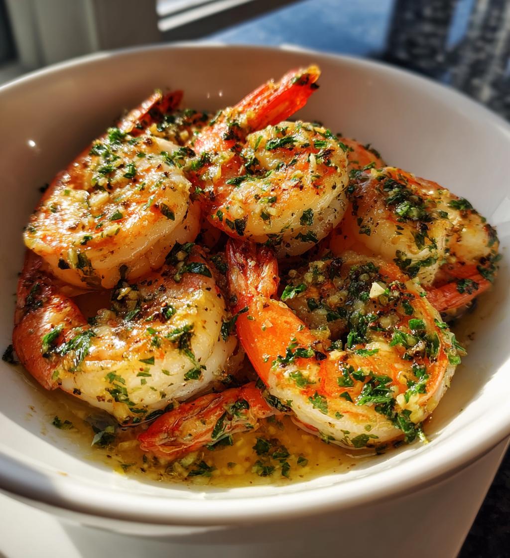 delicious sauteed shrimp