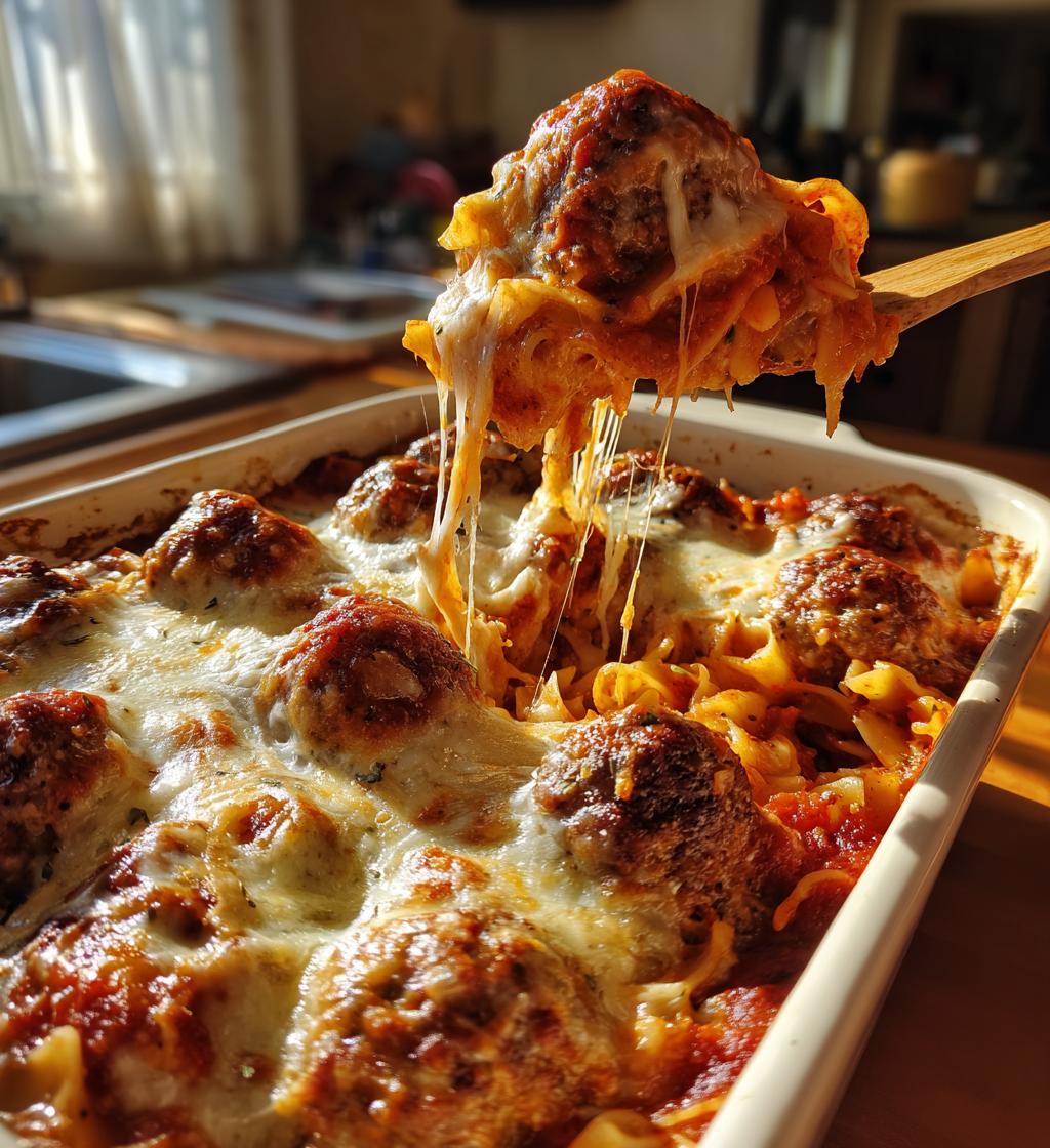 dump and bake your way to a fantastic meatball casserole