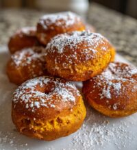 easy baked pumpkin spice donuts