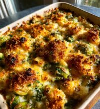 easy brussels sprouts casserole recipe